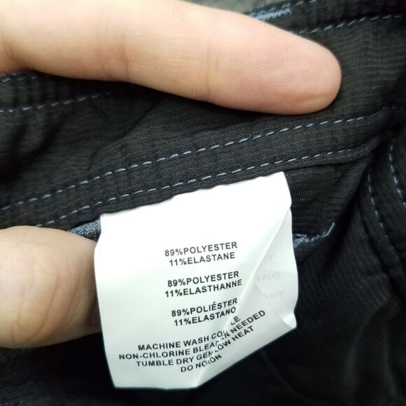 O'Neill Men's 28 Hybrid Blue-Gray Bermuda Shorts 28" 9.25" 11" - Picture 11 of 11